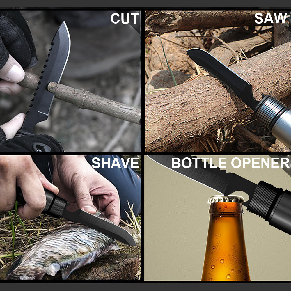 Multifunction Tactical Shovel Outdoor Folding Camping Survival Tools Military